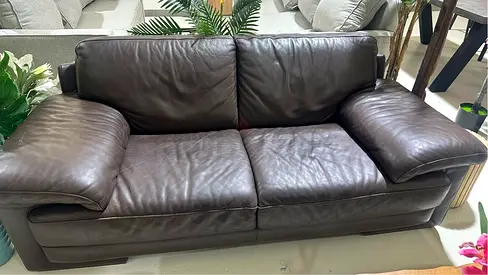 Natuzzi Leather Sofa
