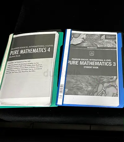 Pearson Edexcel International A Level Pure Mathematics Student Books 3 & 4 (used)