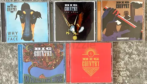 Big Country 5 CD albums