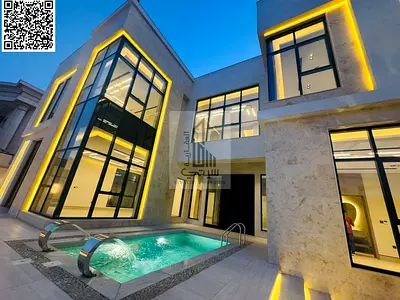 Villa for Sale in Al-Yasmeen Features: • 5 master bedrooms • Majlis (formal reception area) • Living area • Main kitchen • Maid's room • Large front