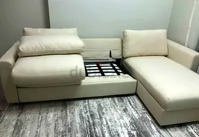 IKEA vimle L shape Sofa Bed Bei