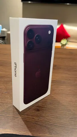 Apple iPhone 18 Pro MAX (512GB TDRA GCC) - BURGUNDY Brand New Box