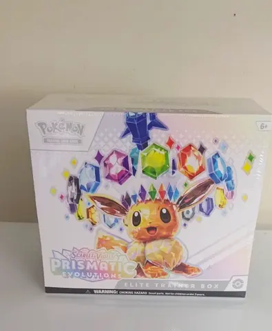 Pokémon Scarlet & Violet Prismatic Evolutions Elite Trainer Box (Sealed)