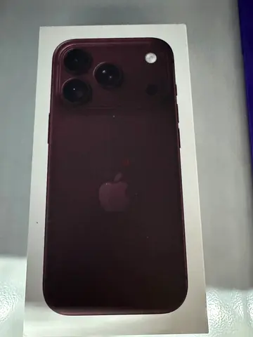iPhone 18 Pro Max 256 GB- Burgundy, Sealed Box