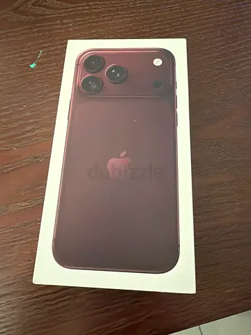 18 pro max 256 GB burgundy purple color Apple iPhone (boxed) - Red, unused in sealed box