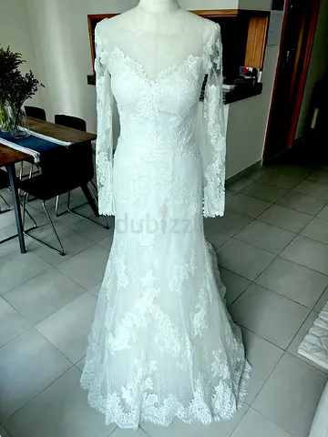 Wedding dress by Pronovias