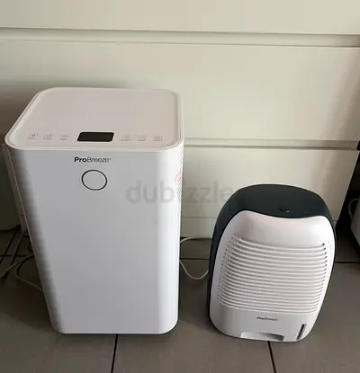 ProBreeze dehumidifiers (large + compact) - used, working