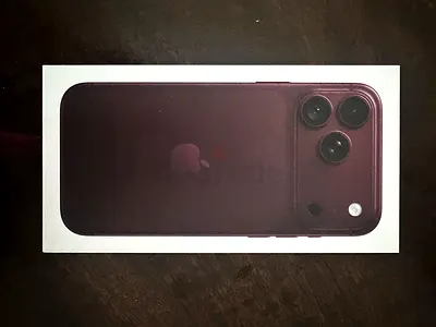Apple I phone 18 Promax 512 GB Burgundy