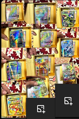 Collection of Pokemon GX and EX Trading Cards