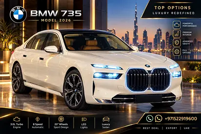 Brand New 2026 BMW 7-Series 735i | GCC Specs | Ultimate Luxury