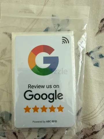 Google Review NFC Smart Card
