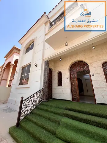 5 Master Bedrooms Villa for Sale in Al Mowaihat Ajman _ 3,700 SQFT Plot _ 4,000 SQFT Built-Up Area _ 2 Living Rooms _ Majlis _ Maid’s Room _ Balcony _