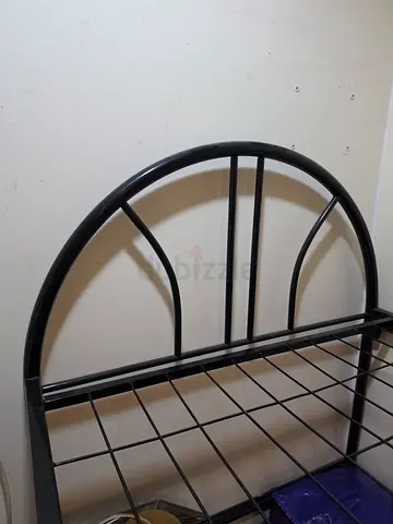 Metal Bunk Bed - Double Decker Black without Mattress