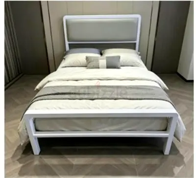 Brand new Double size 120/190 cm Metal bed With Mattress Available