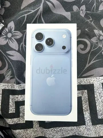 IPhone 18 Pro 512GB glacier blue, UAE version