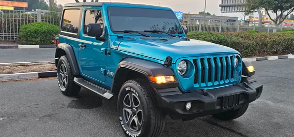 JEEP WRANGLER SPORT MODEL 2020 G.C.C ACCIDENT FREE ORIGINAL PAINT