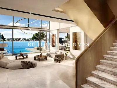 5BR Open beach front villa | sunset view