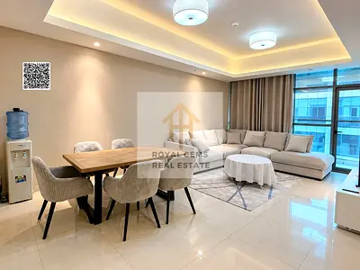 Garden-View Luxury Living | Exclusive 2-Bedroom Fully Furnished Apartment | Annual Rent