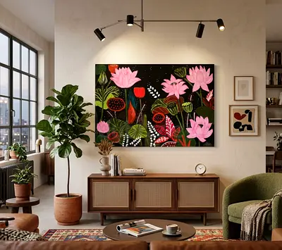 Original acrylic painting