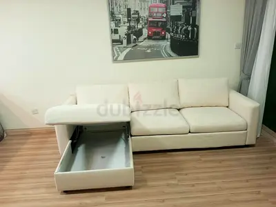 Perfect condition Ikea vimle lshape sofacumbed under storage
