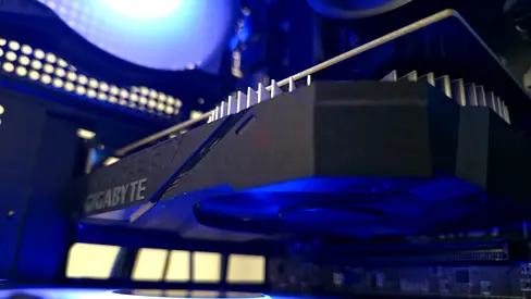 Gigabyte graphics card (used) - single-fan GPU GTX 1650