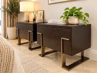 Al Huzaifa Modern Design Nightstands/ Side Tables