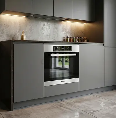 Miele Built-In Electric Oven – Integrated Kitchen Oven