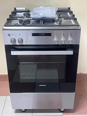 Siemens full gas cooker 60cm with papers