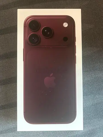Apple iPhone 18 pro Burgundy - Sealed Box 256gb