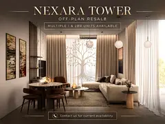 Nexara Tower | Off-Plan 1 & 2BR Resale | Multiple Units | Q2 2028