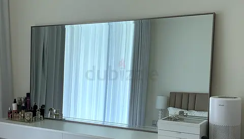 Large wall mirror - modern, flawless condition