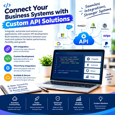 Connect Your Business Systems with Custom API Solutions