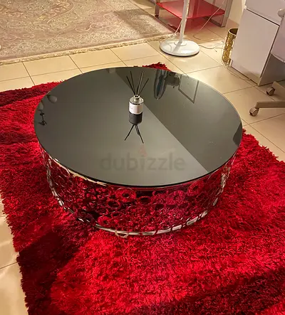 [Urgent Sale] Oval Black Coffee Table