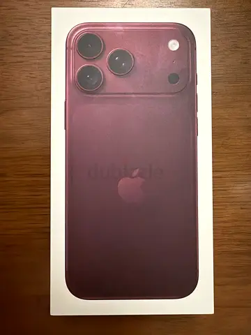 iPhone 18 Pro Max - 256GB Burgundy