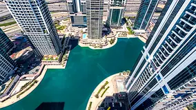 Skyline-View 1BR Lake Views | MBL Royal, JLT