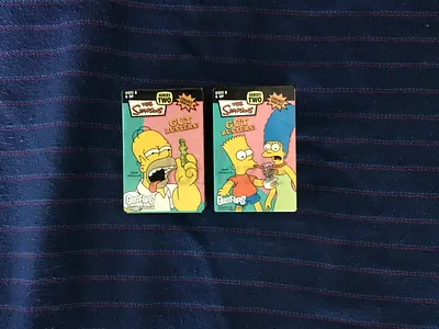 2 The Simpsons Bust-Ups Micro Model Kits