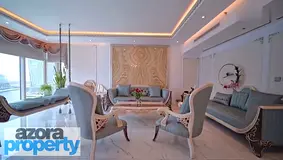 Luxury 3BR Furnished | 9th Floor Canal View | Fairooz Tower