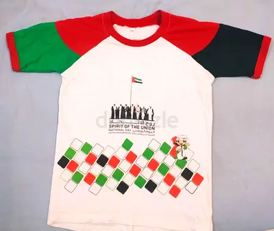 Uae flag color shirt