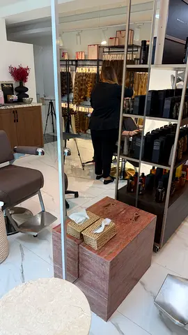 Mirror for beauty salon