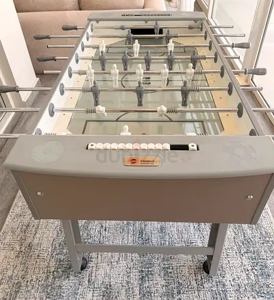Interpool Foosball Table - Grey, Very Good Condition