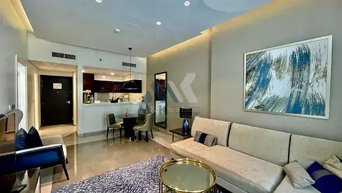 Furnished 1BR | DAMAC Maison Majestine | City & Road View