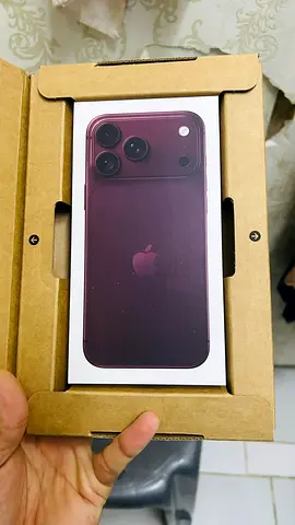 Apple iPhone 18 Pro Max 512GB (Boxed, Unopened) - Burgundy