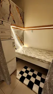 LADIES ONLY BEDSPACE 1000 ALL IN WITH FRIDGE CABINET