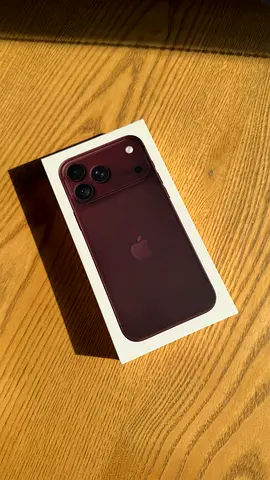 iPhone 18 Pro Max 512GB - Burgundy, Like New with Box & Charger