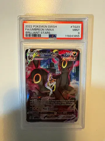 2023 Pokemon TCG Shiny Umbreon VMAX - PSA 9 (Brilliant Stars) Graded Card