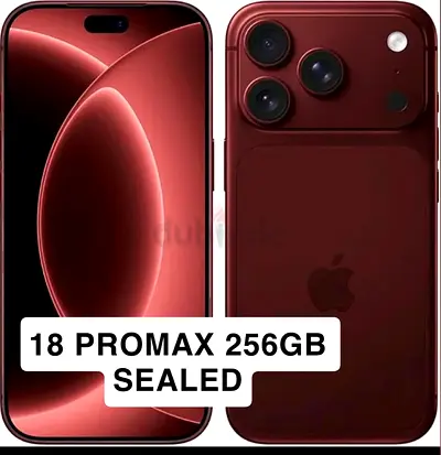 Apple iPhone 18 Pro Max 256GB - Sealed, Brand New.