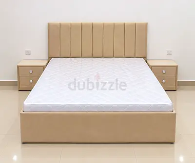 Brand new queen size bed with storage