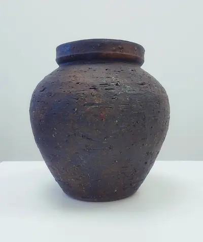 Earthy Ceramic Pots and Terracotta Charger Plates, Studio Decor Set, JLT