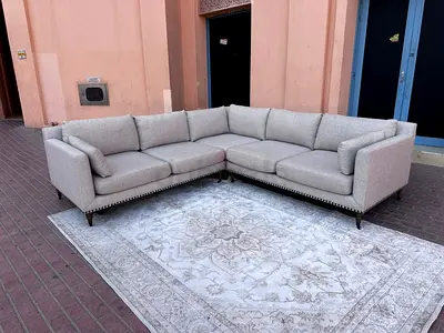 Pottery Barn L shape sofa