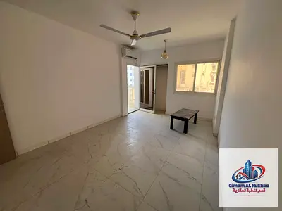 3-bedroom apartment in Al Majaz—first-time occupancy (brand new). Features high-end "Super Lux" finishes, spacious rooms, a large living area, two bal